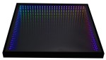 Kaseton, panel INFINITY LED RGB 3D (efekt nieskończoności) 50cmx50cm + pilot