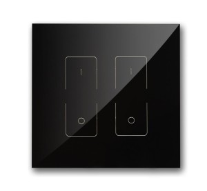 2 strefy - Kontroler naścienny LED (dimmer) radiowy