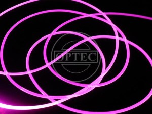 ŚWIATŁOWODY ŚWIECĄCE BOKIEM DO SAUNY 3/4,5mm PVC