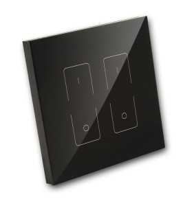 2 strefy - Kontroler naścienny LED (dimmer) radiowy
