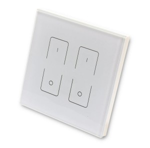 2 strefy - Kontroler naścienny LED (dimmer) radiowy
