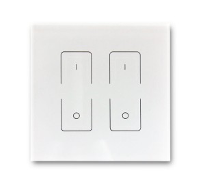 2 strefy - Kontroler naścienny LED (dimmer) radiowy