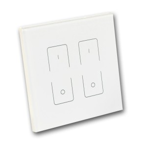 2 strefy - Kontroler naścienny LED (dimmer) radiowy