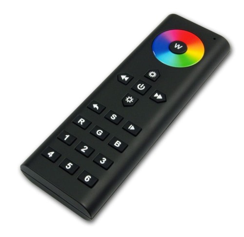 6 stref - PILOT radiowy LED RGB/RGBW