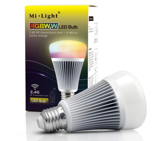ŻARÓWKA LED RGB+CCT 8W ZMIANA KOLORÓW, E27