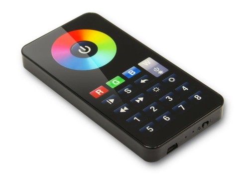 8 stref - PILOT radiowy dotykowy LED RGB/RGBW