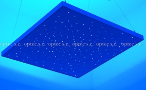 Panel gwiezdne niebo z tylnym oświetleniem LED RGBW.