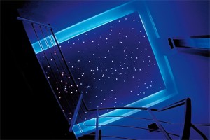 GWIEZDNE NIEBO SWIATLOWODY 150pkt LED TAŚMA LED 5m