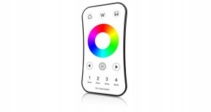 Pilot radiowy LED RGBW (z możliwością podłączenia dodatkowych stref)