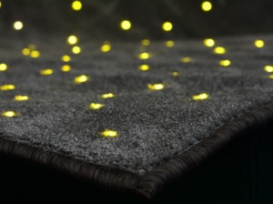 Dywan światłowodowy Sala Doświadczania Świata SNOEZELEN 200cmx300cm + pilot RF 