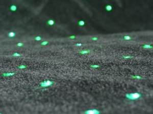Dywan światłowodowy Sala Doświadczania Świata SNOEZELEN (koło fi200cm) + pilot RF