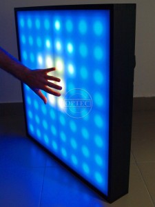 Interaktywny panel LED do terapii świetlnej SNOEZELEN SENSORIC 2x2