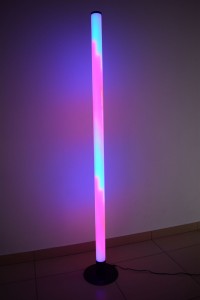 Tuba LED 2m z pilotem radiowym + mikrofon (funkcja audio)