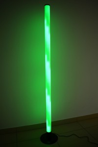 Tuba LED 2m z pilotem radiowym + mikrofon (funkcja audio)