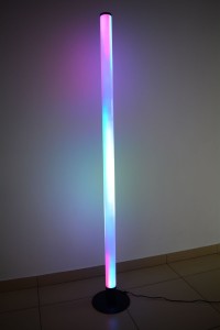 Tuba LED 2m z pilotem radiowym + mikrofon (funkcja audio)