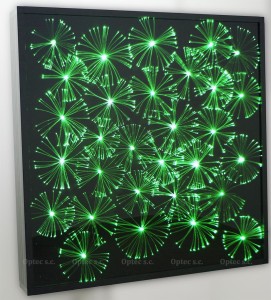 Panel światłowodowy FLOWERS