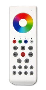 10 stref - PILOT radiowy LED RGB/RGBW