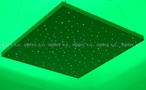 Panel gwiezdne niebo z tylnym oświetleniem LED RGBW.