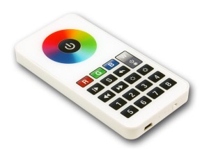 8 stref - PILOT radiowy dotykowy LED RGB/RGBW