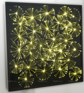 Panel światłowodowy FLOWERS