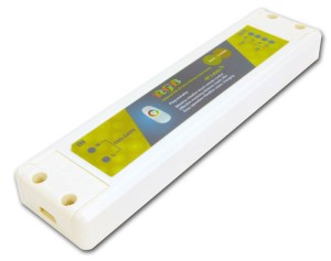 Sterownik do taśm LED RGB + pilot radiowy LED RGB 2.4Ghz zintegrowany zasilacz