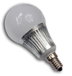 Żarówka LED 5W RGBW ciepły biały E14, pilot