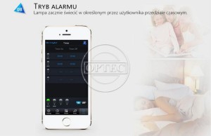 Żarówka LED 8W RGBW ciepły biały/zimny biały E27 BLUETOOTH