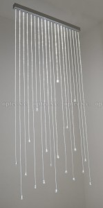 Kurtyna światłowodowa (świetlna) 1m x 2m, wariant 2