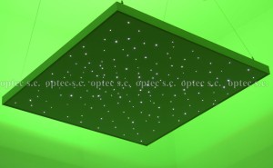 Panel gwiezdne niebo z tylnym oświetleniem LED RGBW.