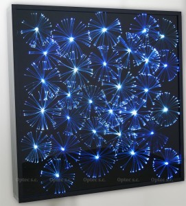 Panel światłowodowy FLOWERS