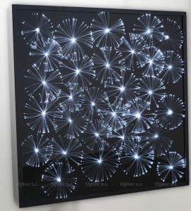 Panel światłowodowy FLOWERS